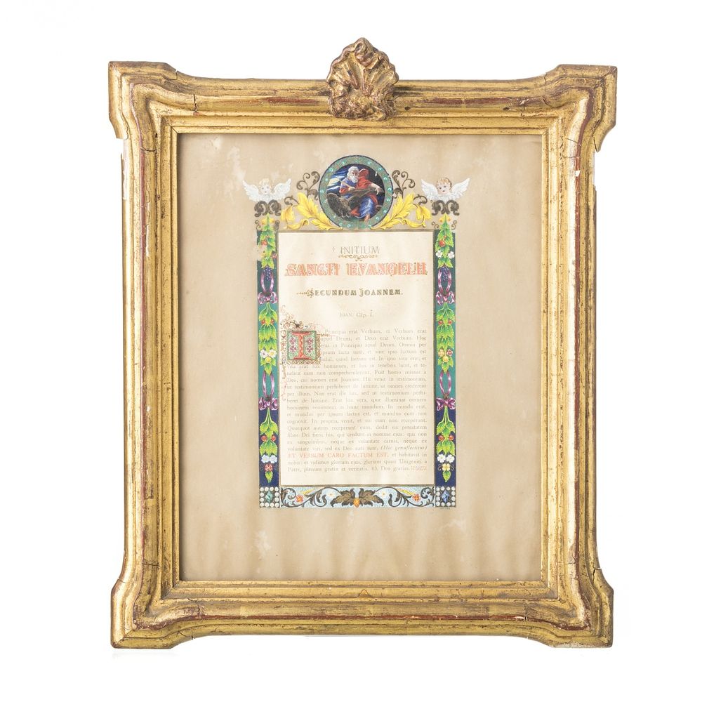 Initium Sancti Evangelii Secundum Joannem - Século XIX