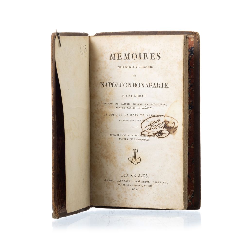 Mémoires Pour Servir A L'histoire