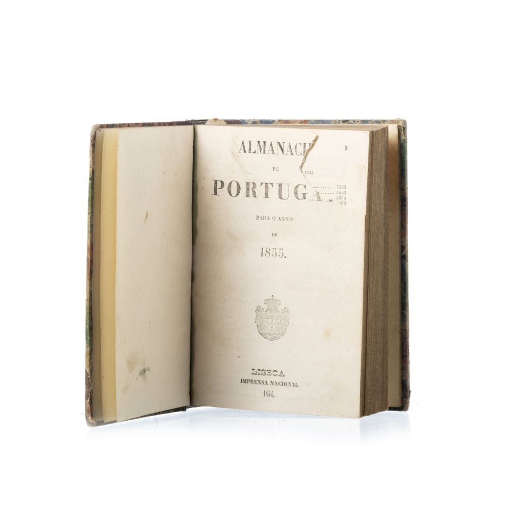 Almanach de Portugal para o anno de 1855