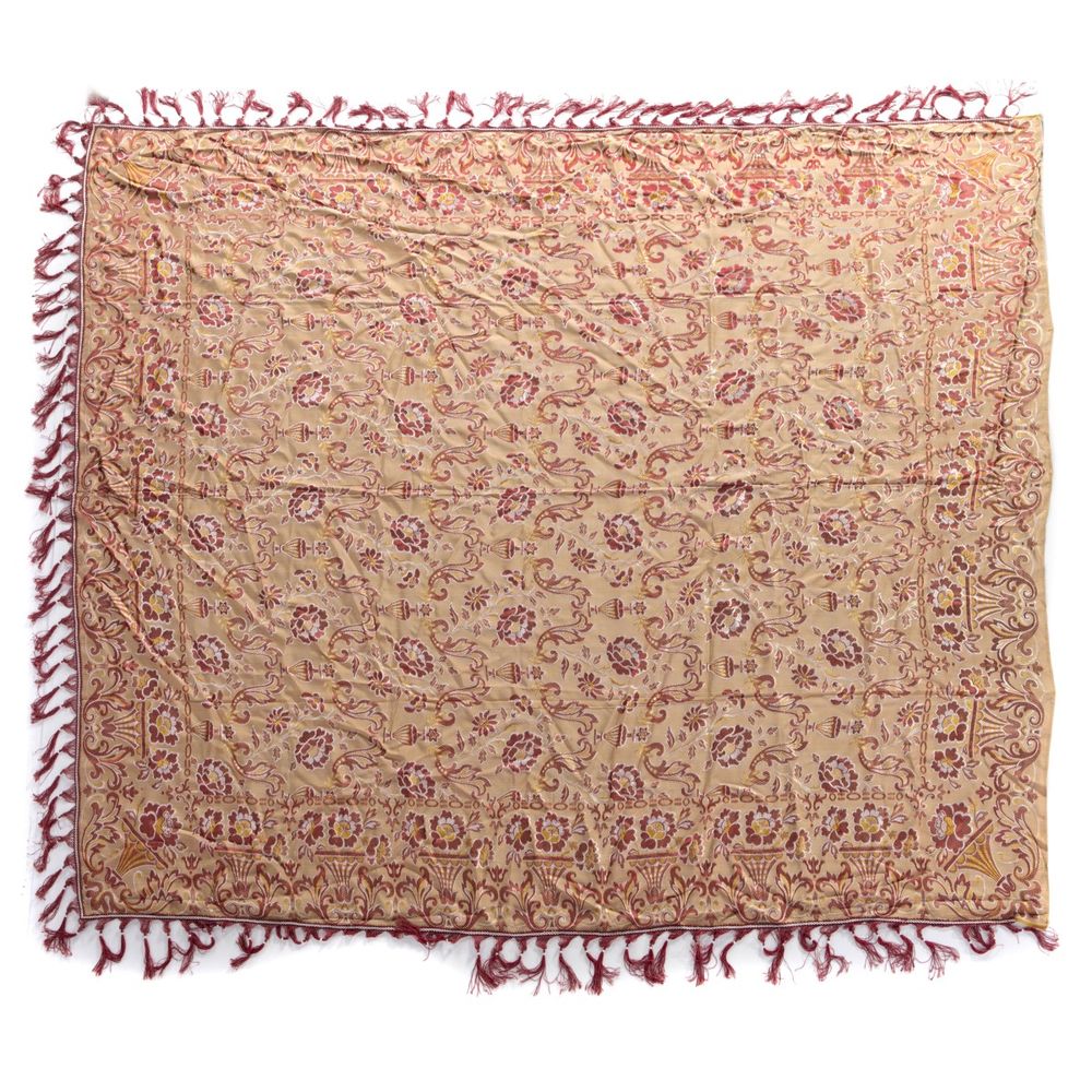 Tapetes e tapeçarias - Colcha de seda - 246x222 cm