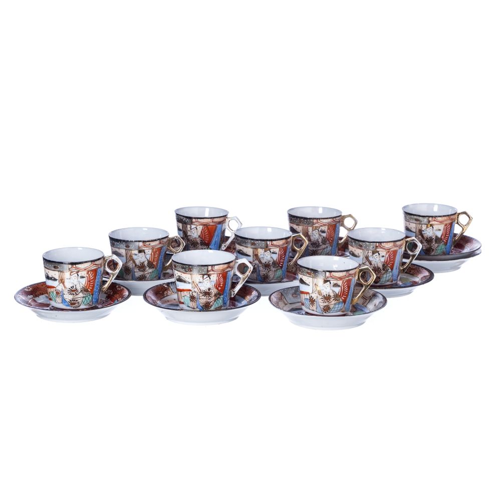 Porcelana oriental - Chávenas de café