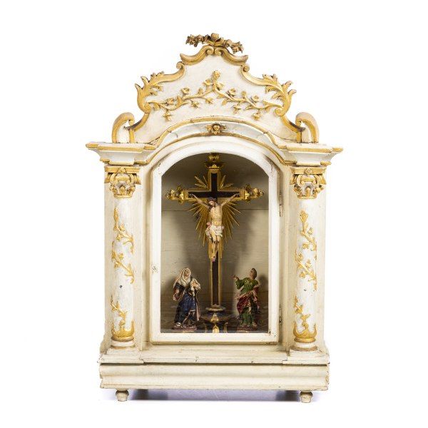 Oratório D. Maria com calvário - Século XIX