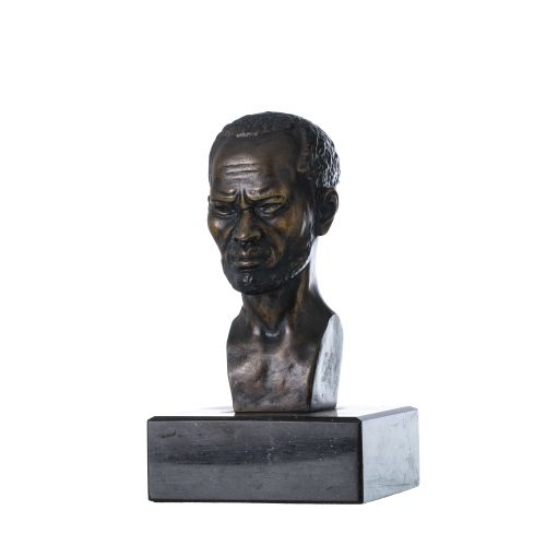 Busto de africano