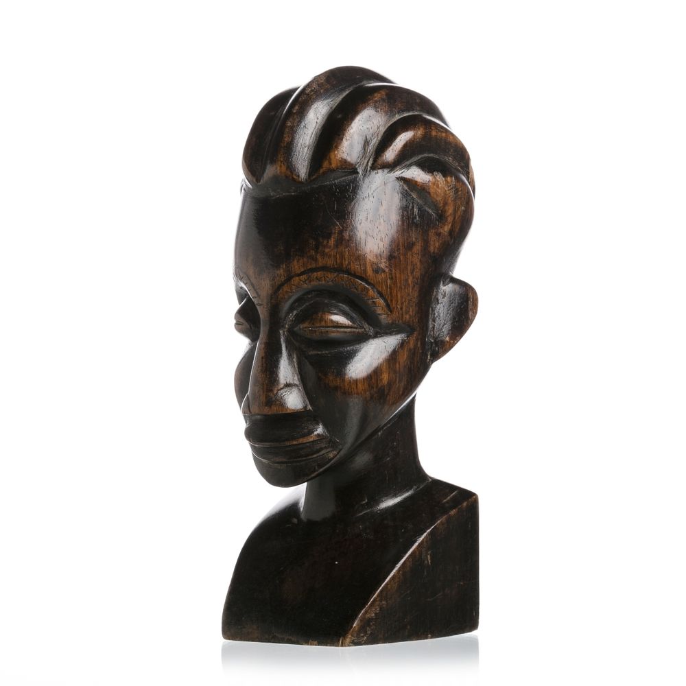Arte africana - Busto masculino - Moçambique - Maconde