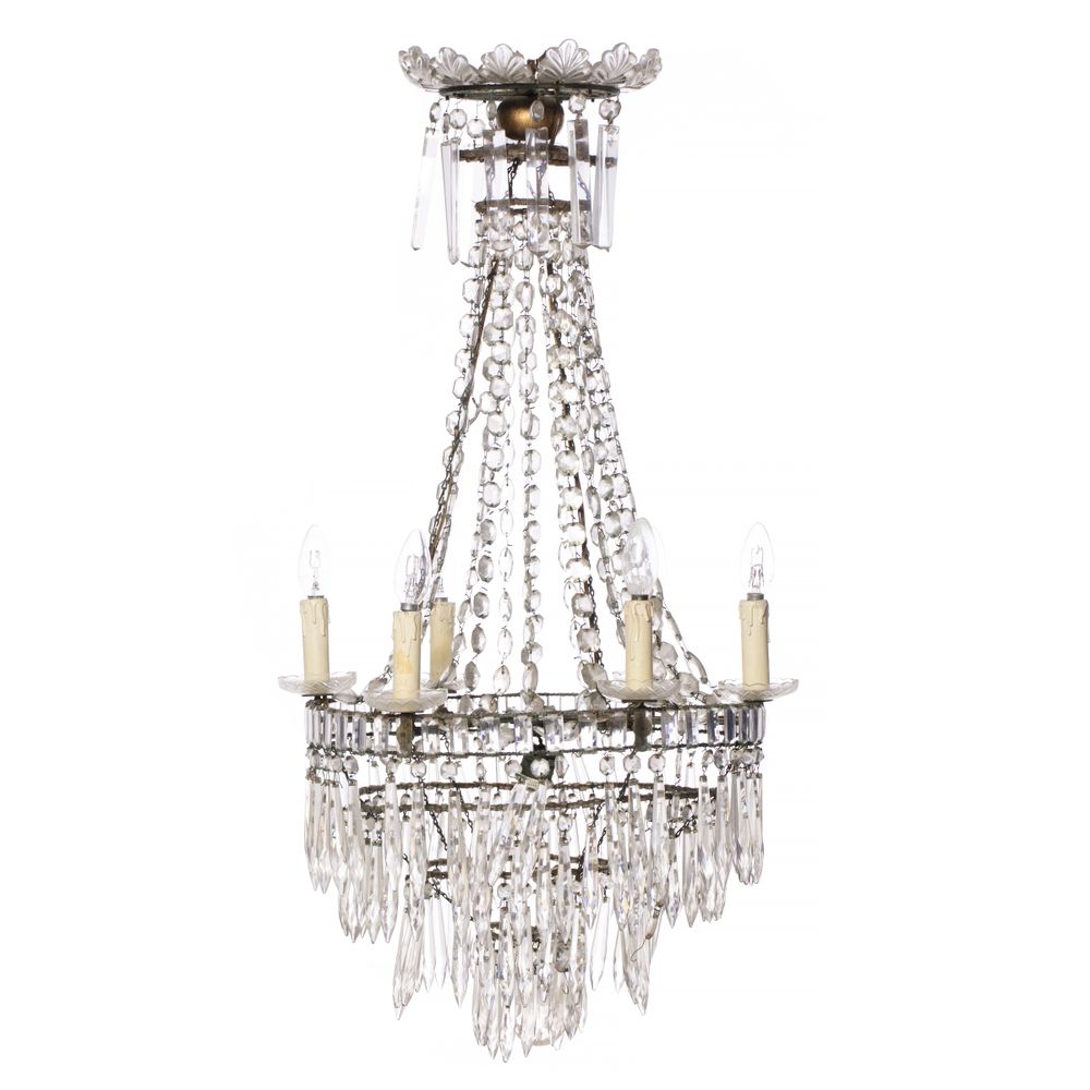 Iluminação - Lustre estilo D. Maria