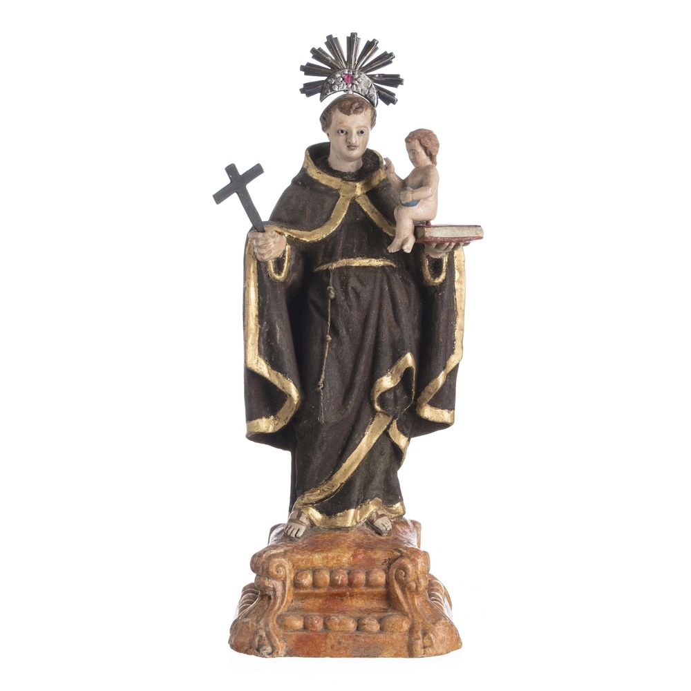 Santo António com menino Jesus - Século XVIII