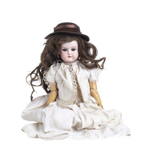 Brinquedos antigos - Boneca de porcelana - Floradora by Armand Marseil