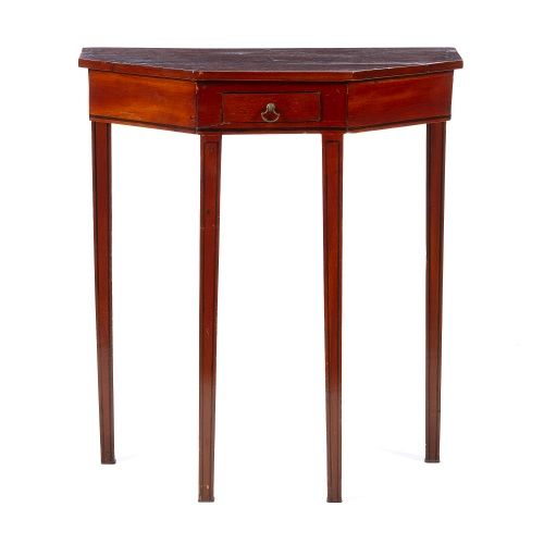 Mesa de apoio em vinhático - Século XIX