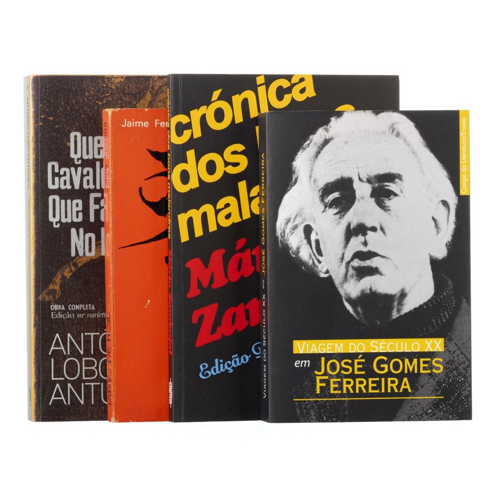 Lote de 4 livros