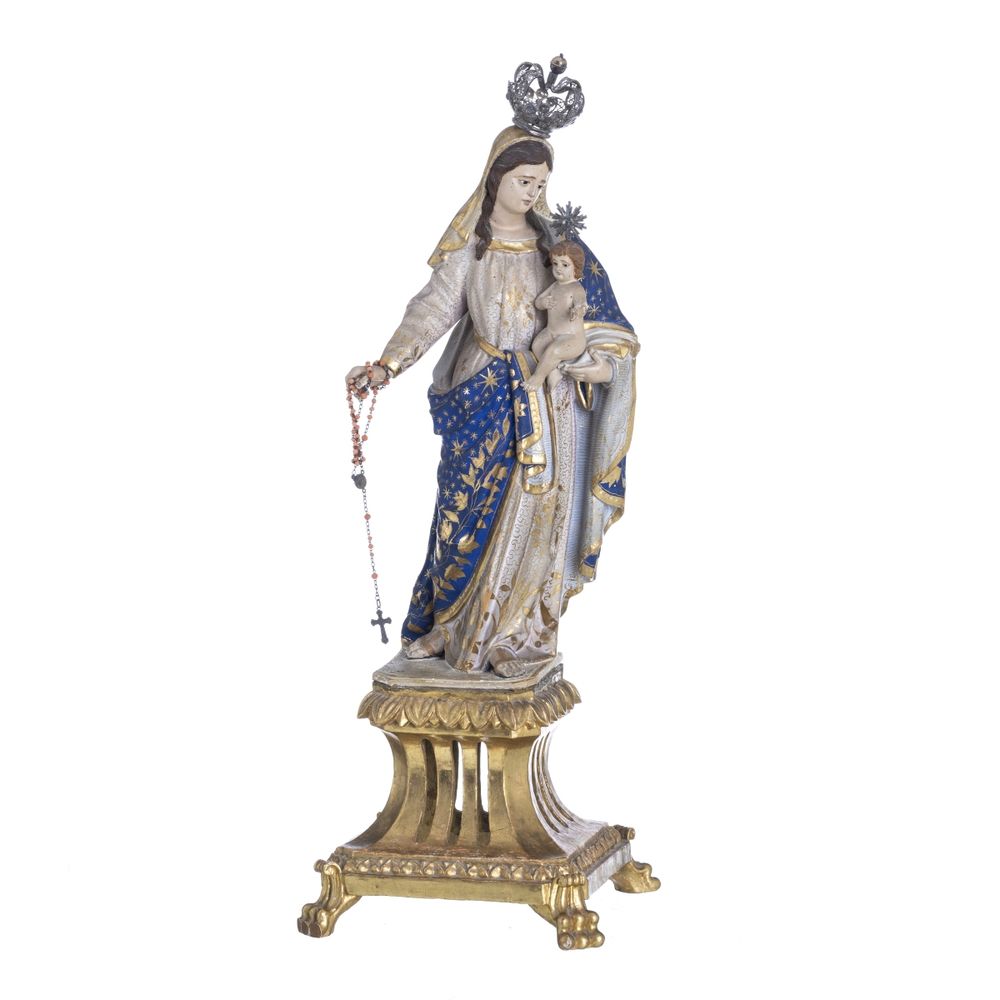 Nossa Senhora com o menino Jesus - Século XVIII