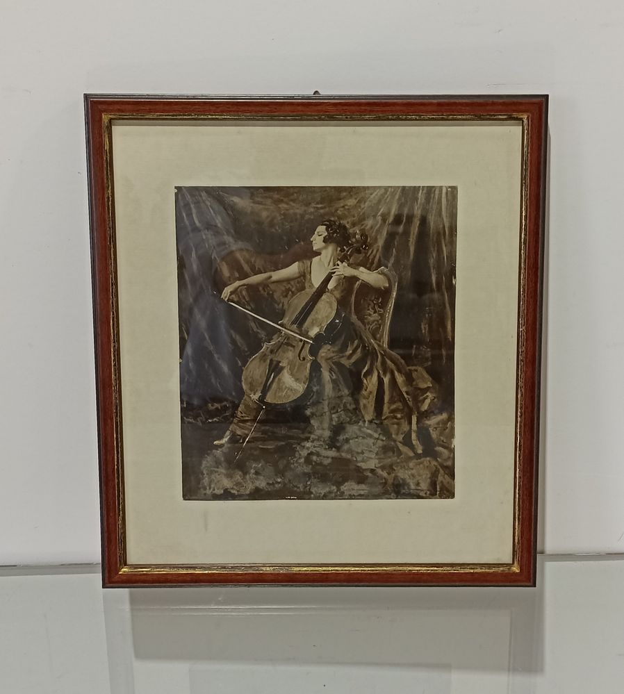 Ilustração - Guilhermina Suggia - Augustus John