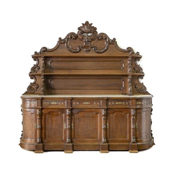 Aparador com alçado de grandes dimensões - Século XIX (253 cm)
