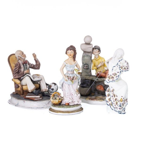 Quatros esculturas - Capodimonte