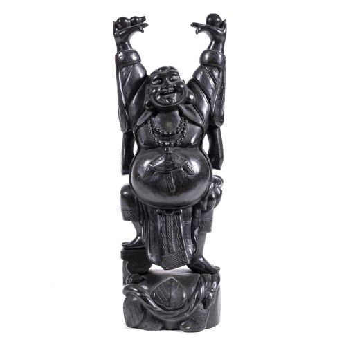 Escultura Oriental - Buda feliz - 95 cm