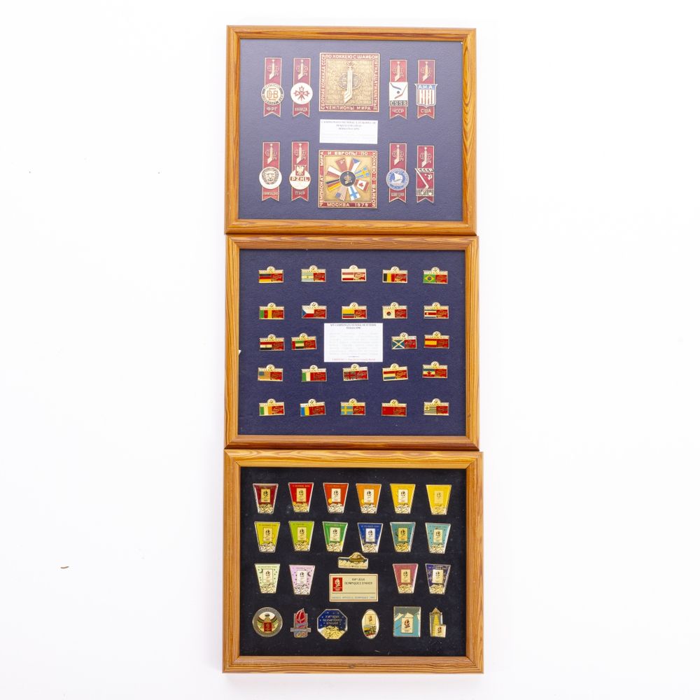 Colecionismo desportivo - Colecção de pins emblemas e crachás - 57