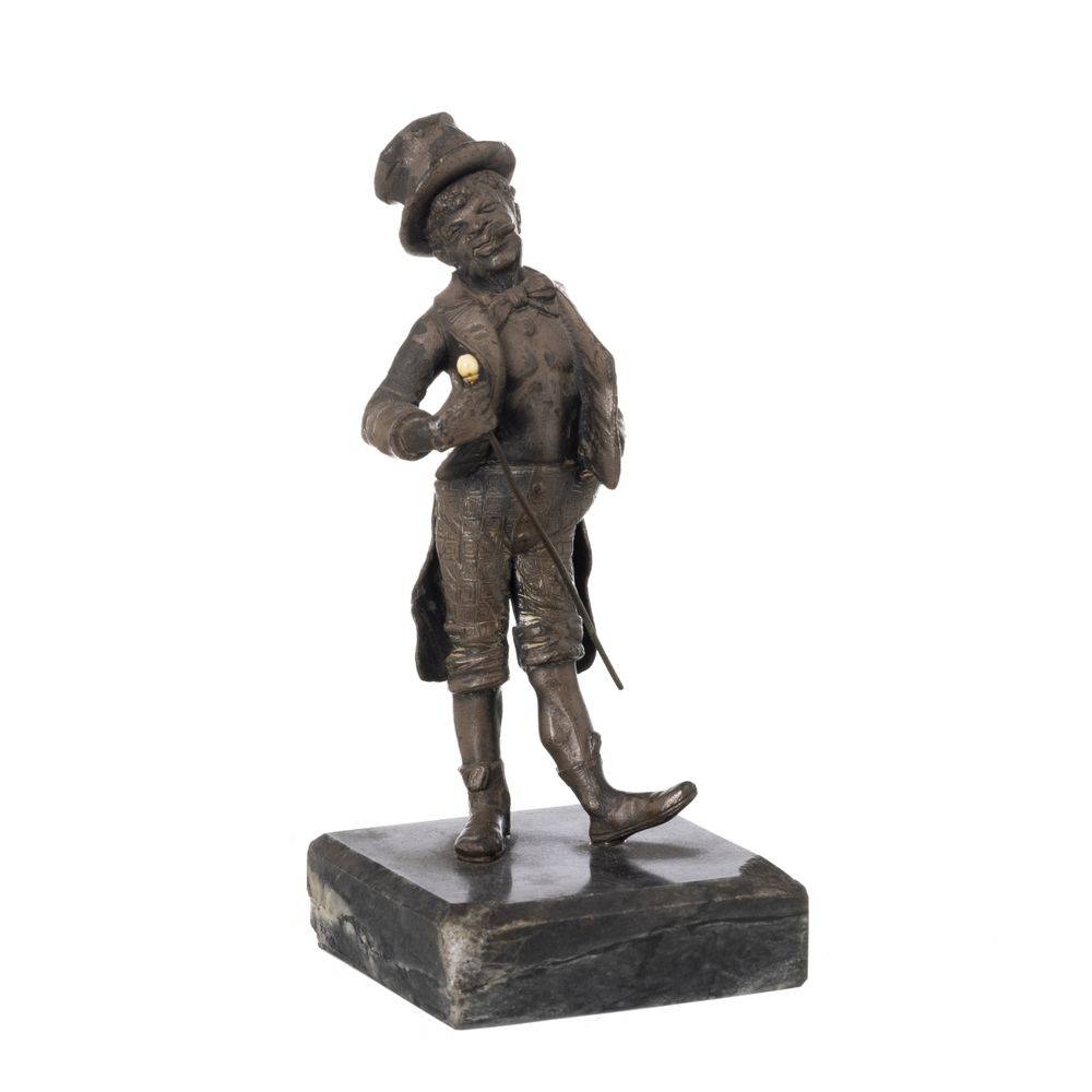 Figura masculina com cartola - Século XIX