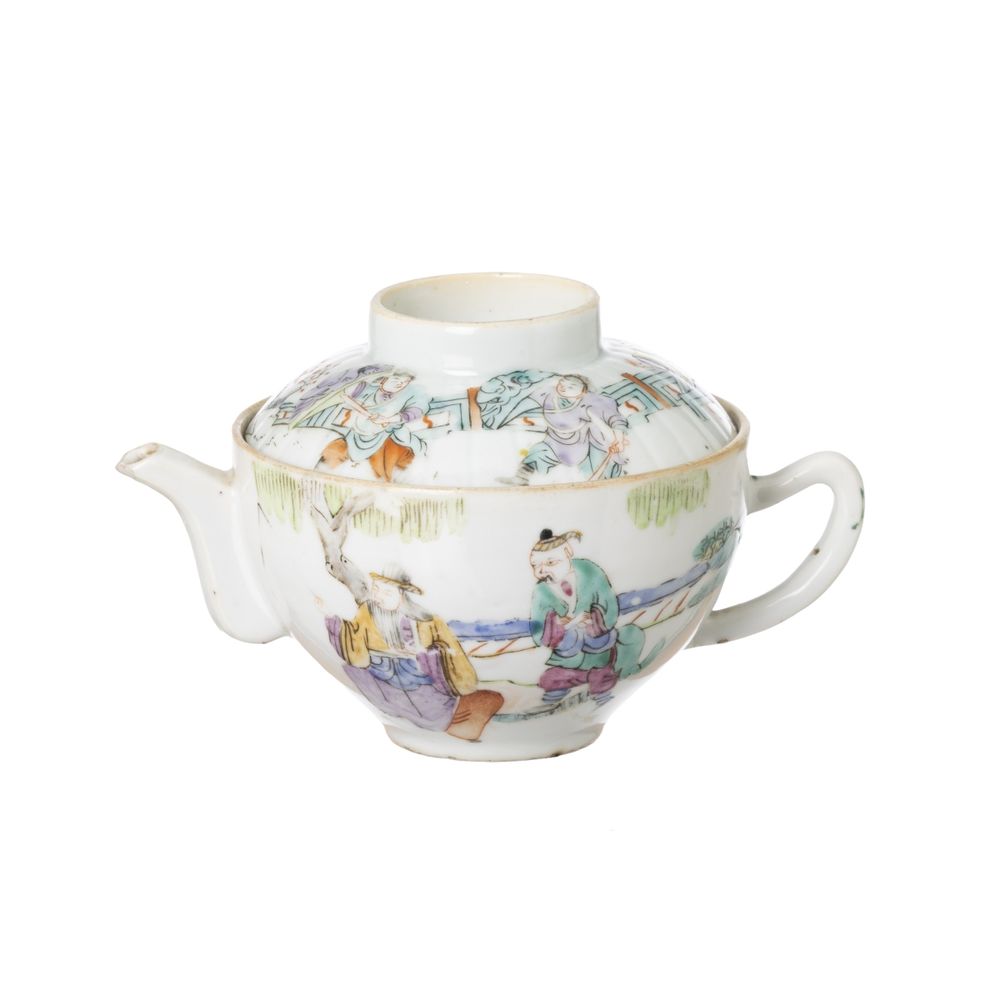 Porcelana oriental - Bule
