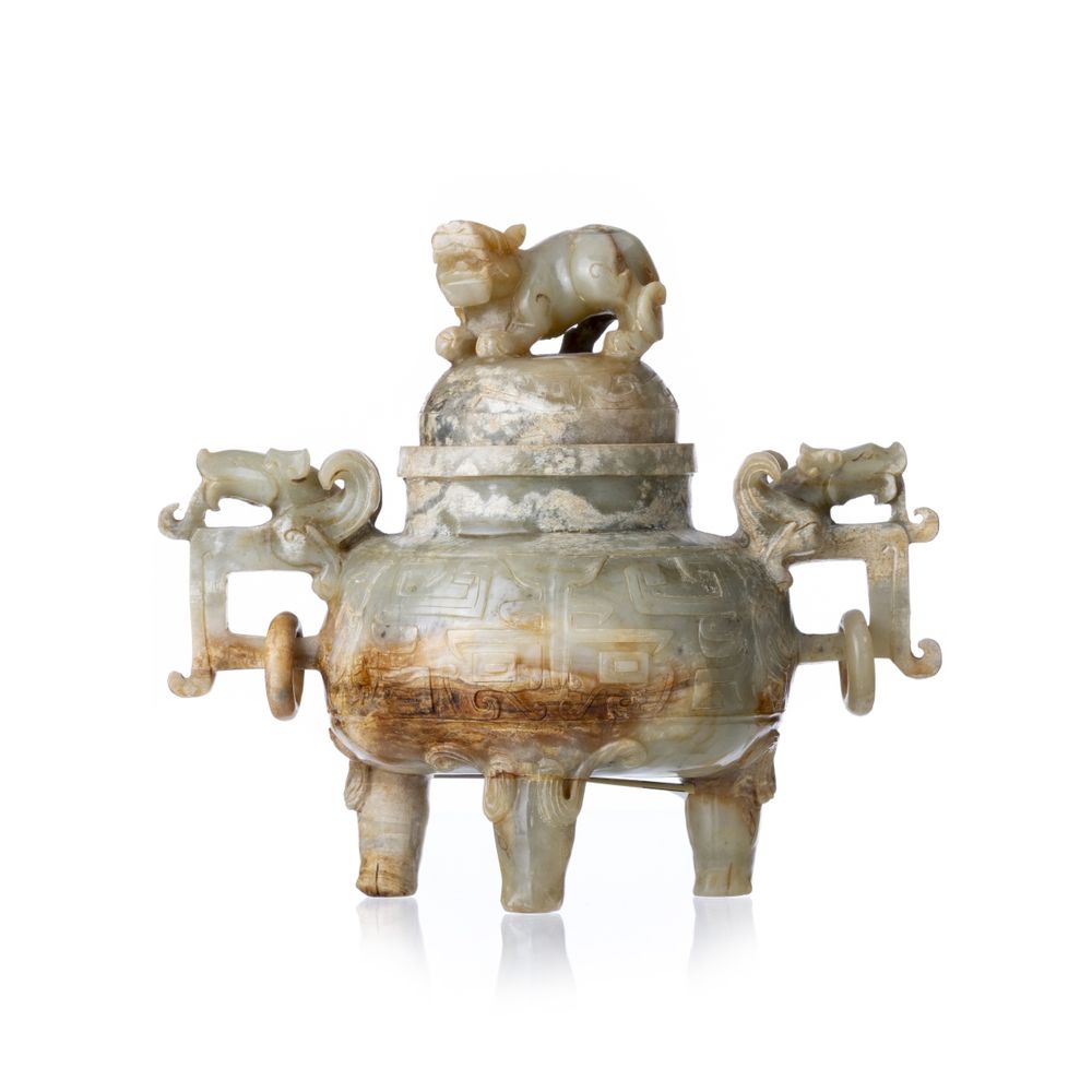Escultura Oriental - Incensório 'arcaico'