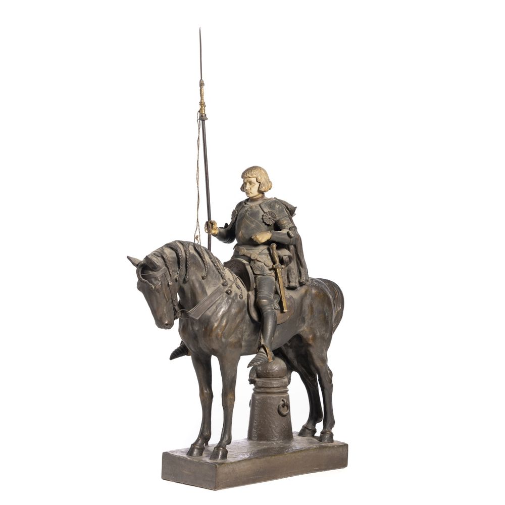 Escultura Friedrich Goldscheider - Século XIX (assinada)