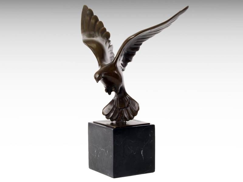 Escultura de bronze - Pombo 3