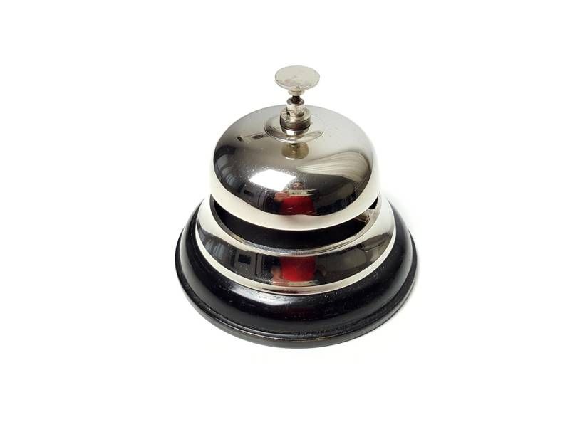 Campainha de hotel vintage