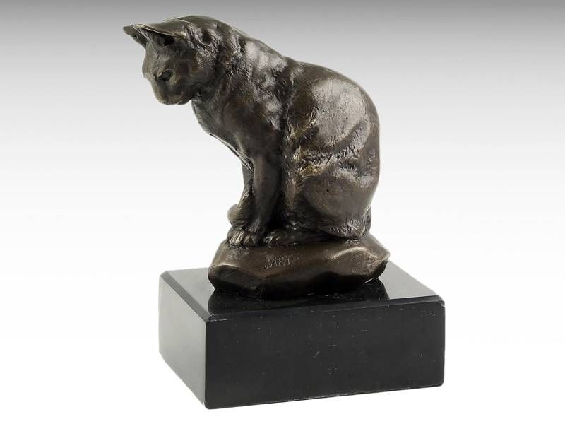 Escultura de bronze - Gato 2