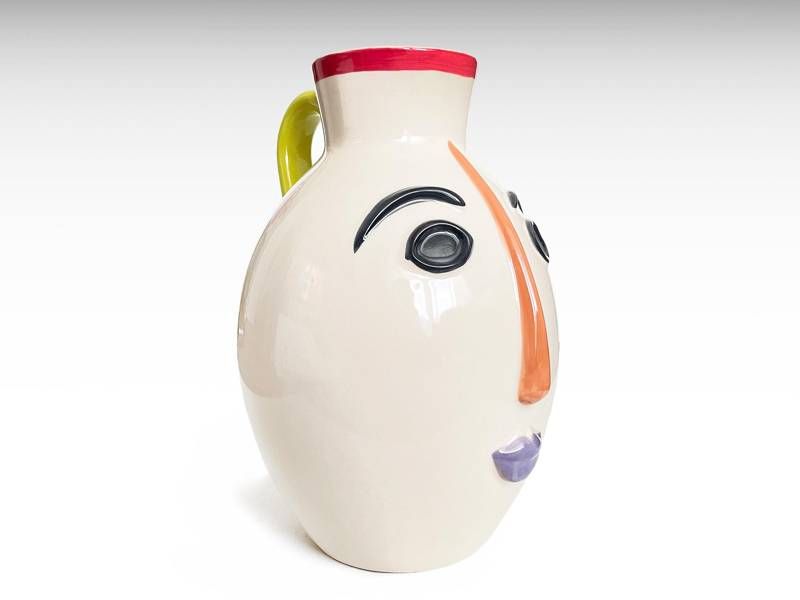 Jarra abstrata em porcelana; de meados do século - Pop Art 3