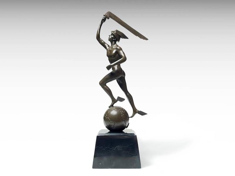 Escultura de bronze - Hermes / Mercurio