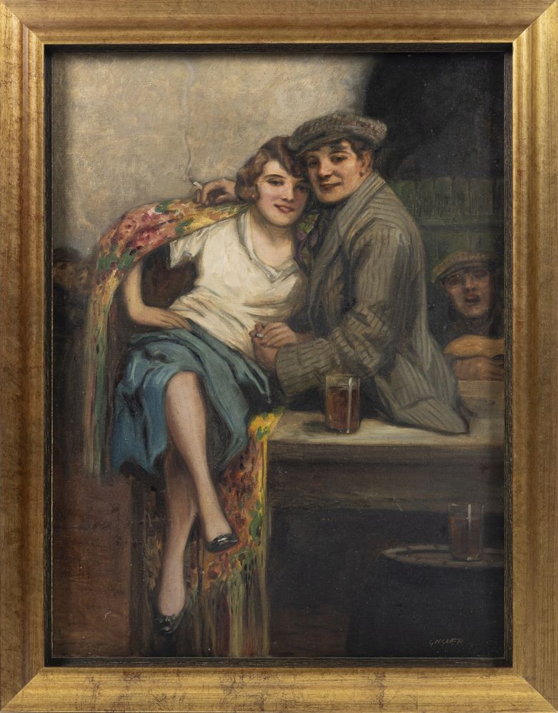 Richard geiger - Casal de namorado - assinada