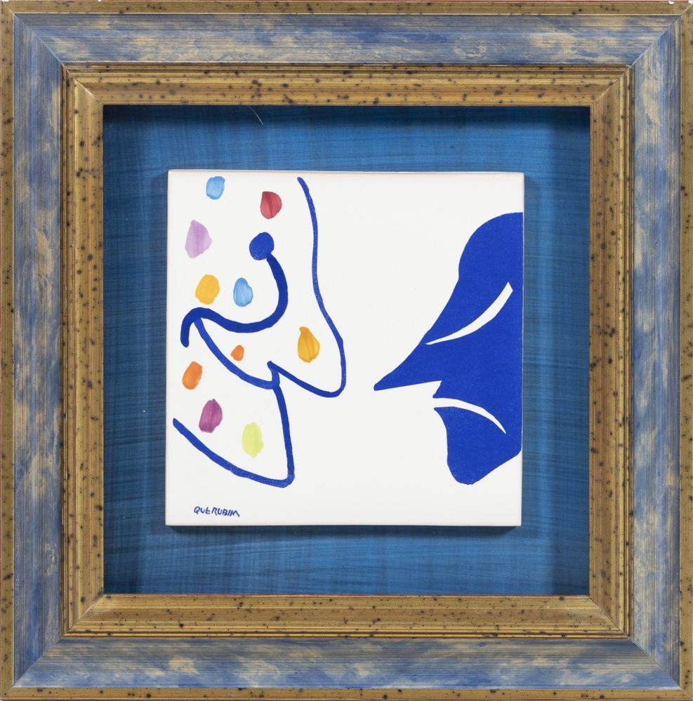 Querubim lapa - azulejo Viúva de Lamego assinado