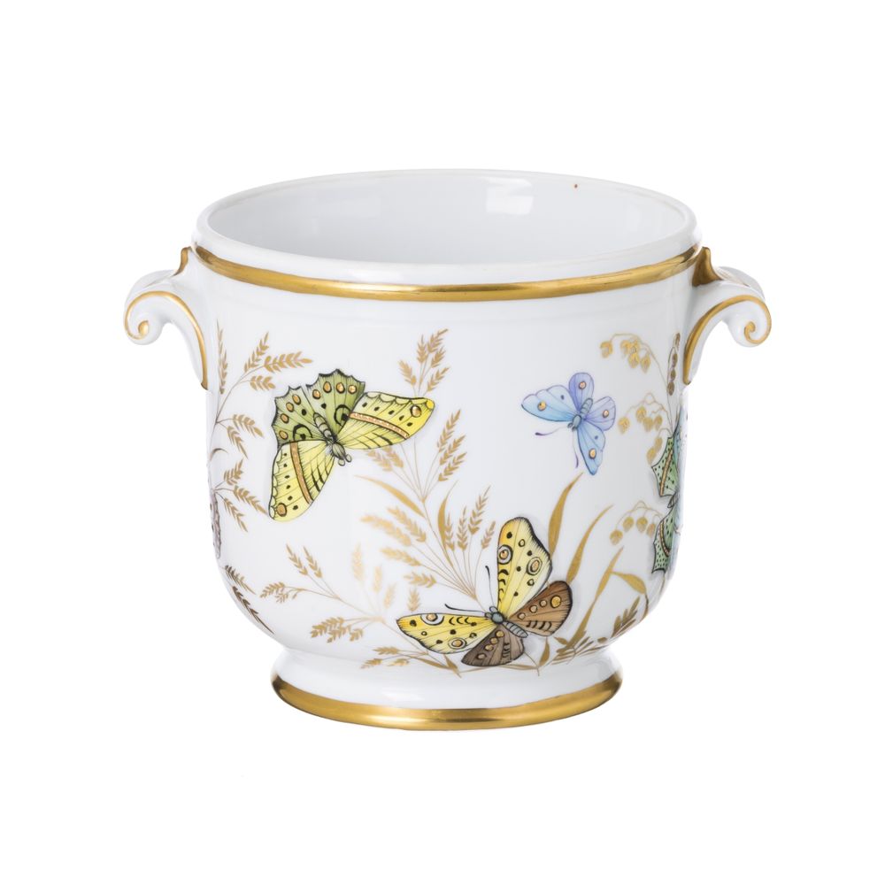 Porcelana europeia - Cachepot - Richard Ginori