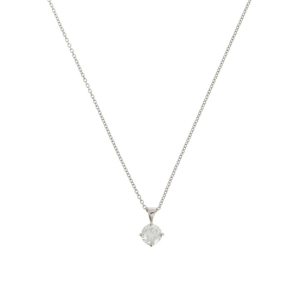 Fio em platina com diamante 1.96ct